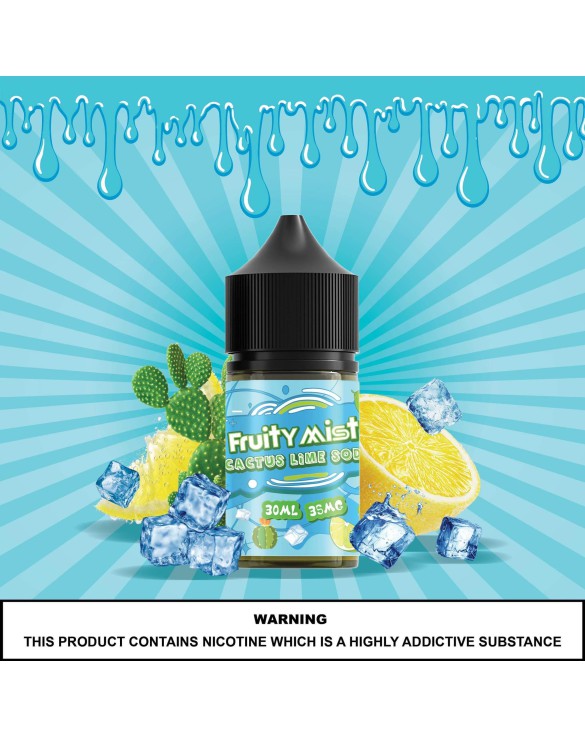  Fruity Mist: Soda chanh xương rồng