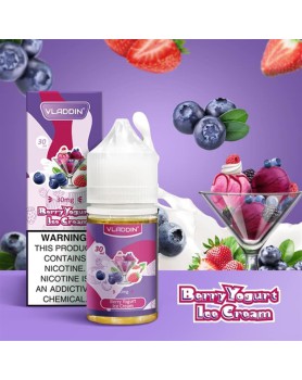 Vladdin Berry Yogurt Ice Cream - Sữa chua kem việt quất