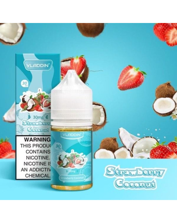 Vladdin Strawberry coconut - Dâu mix dừa lạnh